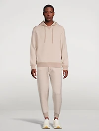 Wool Chevron Hoodie