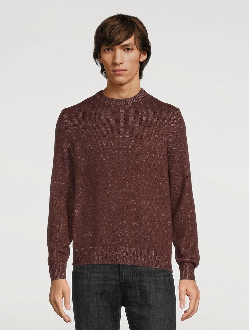 Hilles Wool And Cashmere Crewneck Sweater