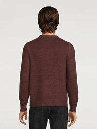 Hilles Wool And Cashmere Crewneck Sweater