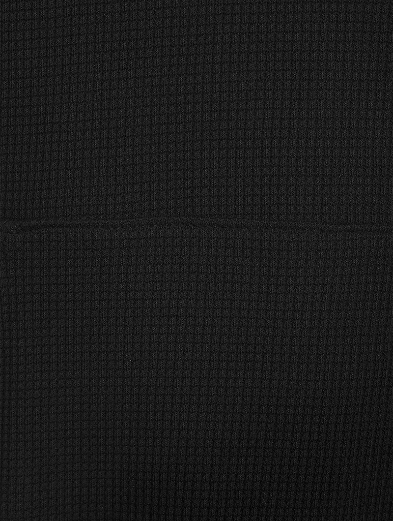 Mattis Cotton Waffle Knit Hoodie