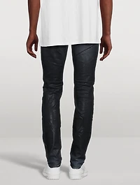 Coated Gradient Skinny Jeans