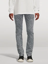 Film Jacquard Skinny Jeans