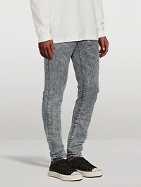 Film Jacquard Skinny Jeans