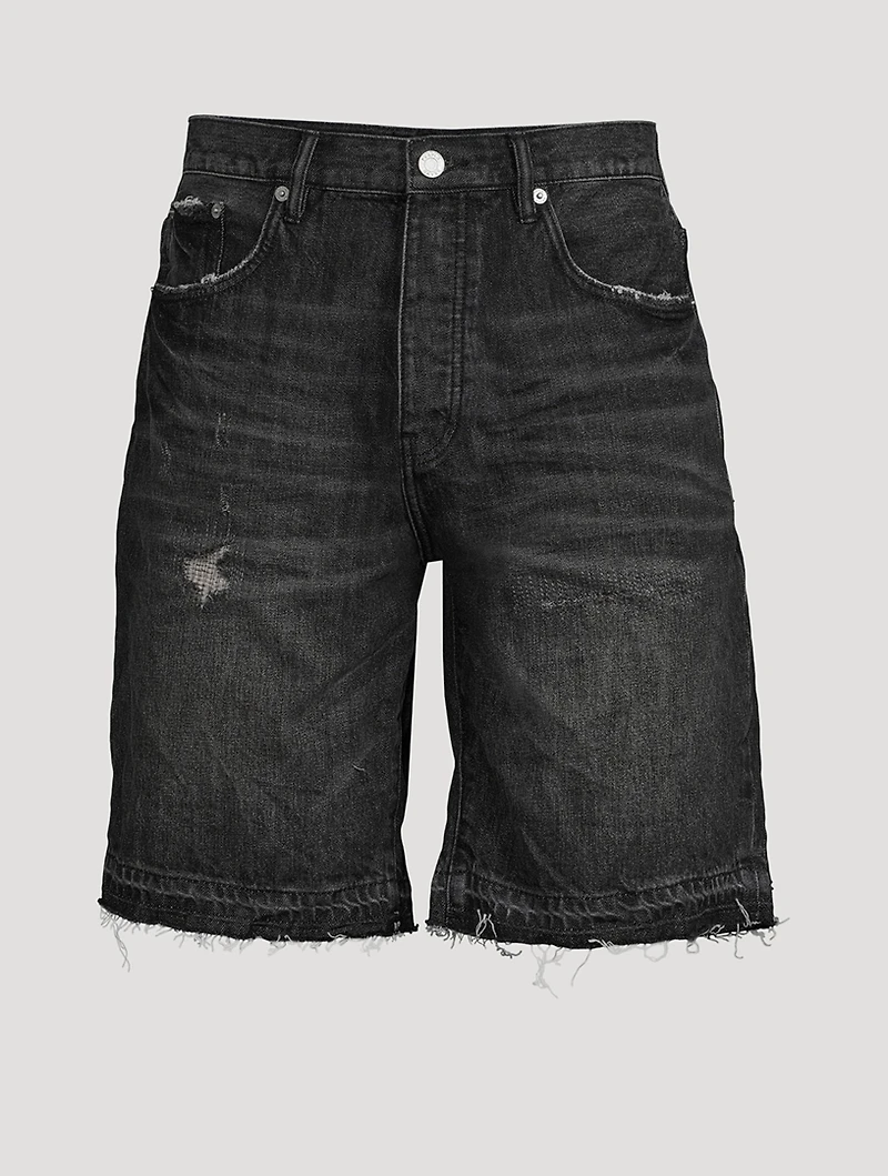 Relaxed Denim Shorts