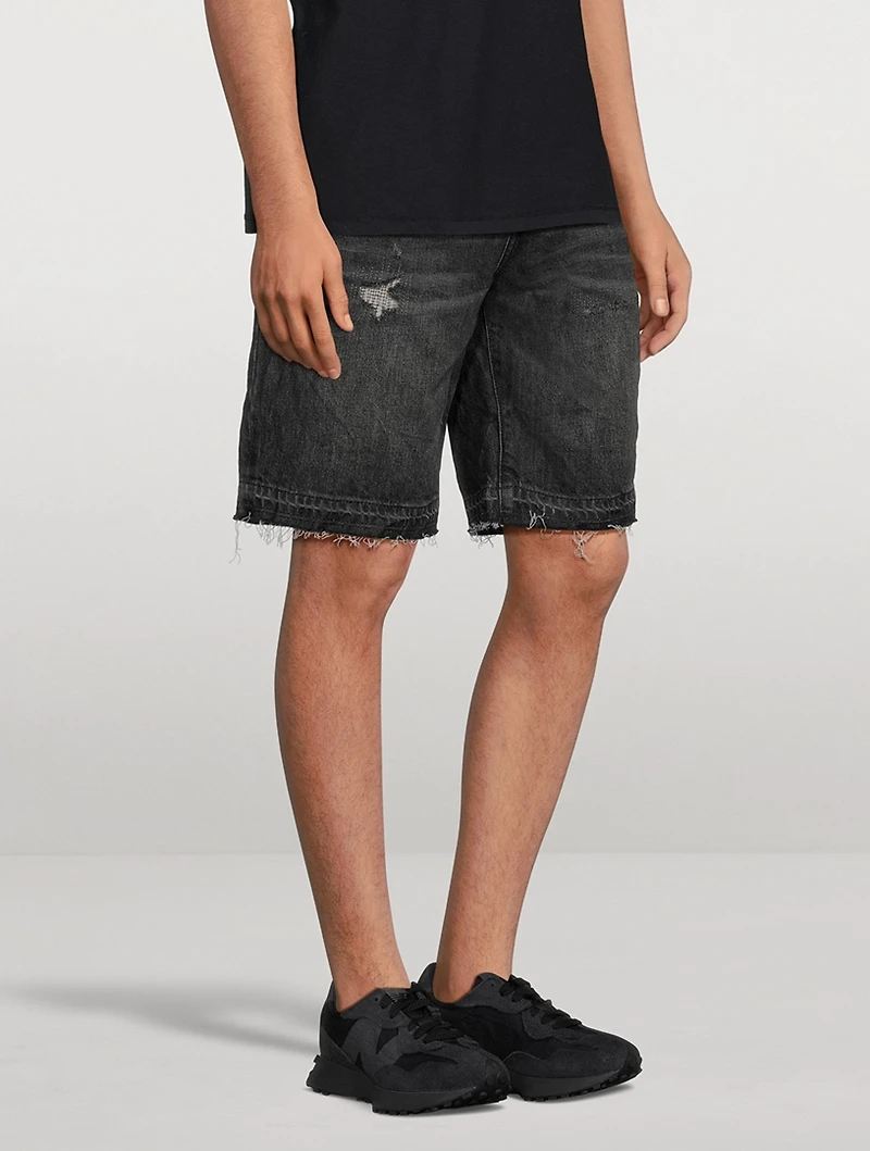 Relaxed Denim Shorts