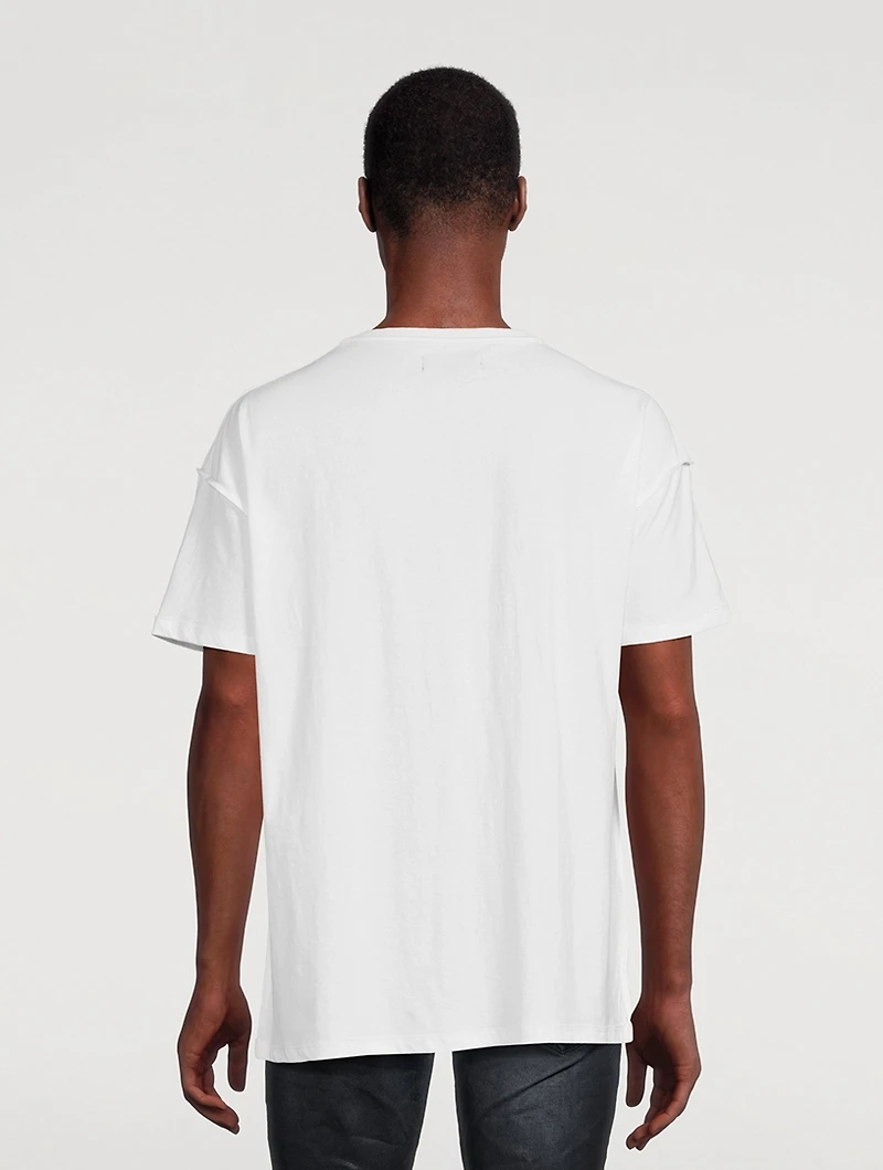 Puff Drip Cotton T-Shirt