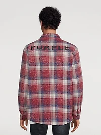 Cotton Plaid Long-Sleeve Shirt