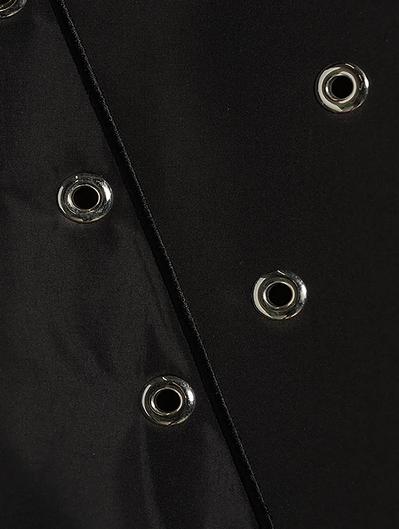 Star-Embellished Windbreaker Vest