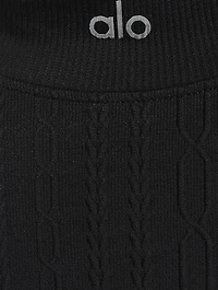 Seamless Cable-Knit Top