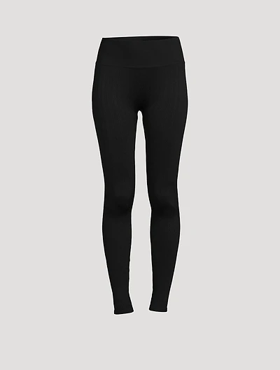 Seamless Cable-Knit Leggings