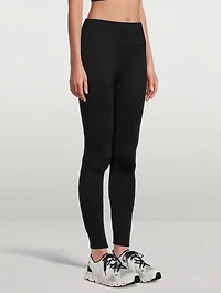 Seamless Cable-Knit Leggings