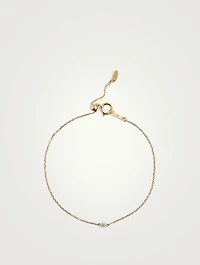 Danaé 18K Gold Bracelet With Diamond