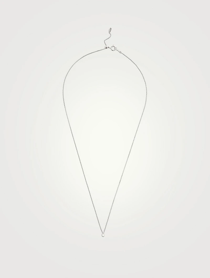 Danaé 18K White Gold Necklace With Diamond