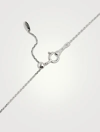 Danaé 18K White Gold Necklace With Diamond