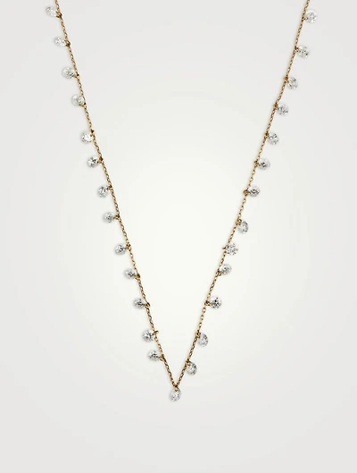 Danaé 18K Gold Necklace With Diamonds