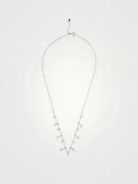 Danaé 18K White Gold Choker Necklace With Diamonds