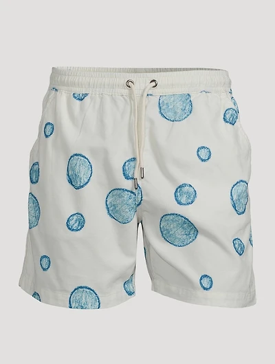 Squash Corduroy Shorts Boule Print