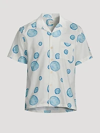 Pool Corduroy Shirt Boule Print