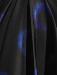 Polyfaille Mini Skirt Iris Print