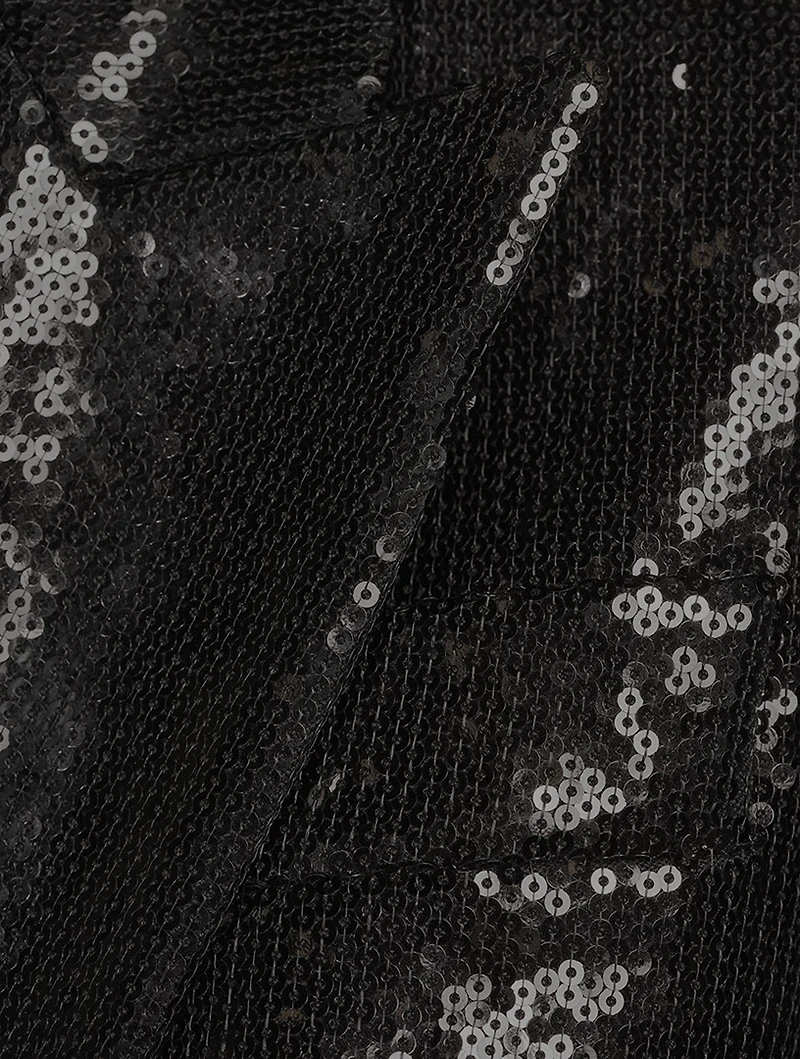 Sequin Wool Blazer