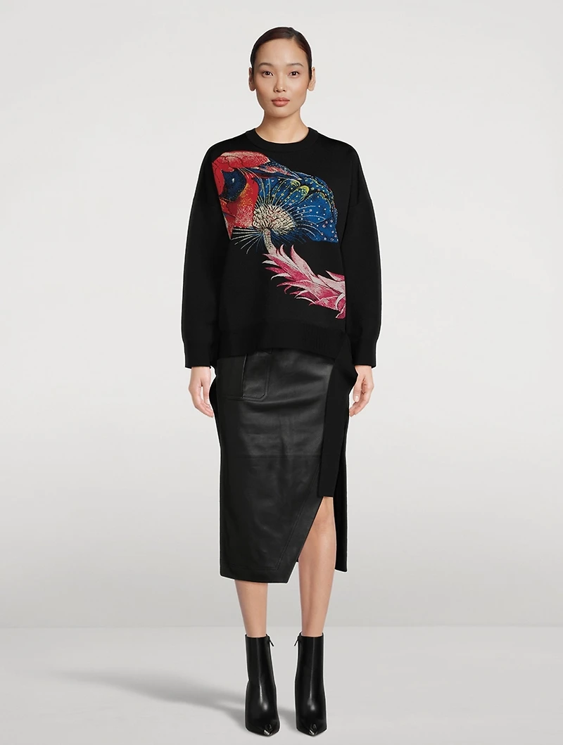 Hieronymus Bosch Jacquard Oversized Sweater