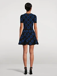 Iris Jacquard Knit Mini Dress