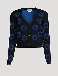 Iris Jacquard Cardigan