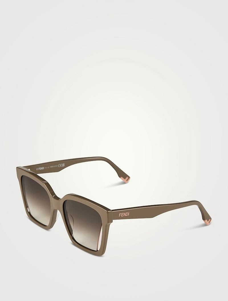 Fendi Way Square Sunglasses