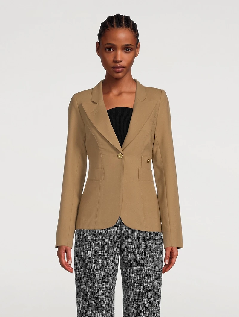 Duchess Wool Blazer