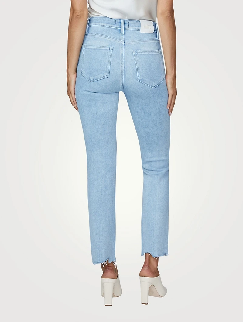 Cindy Ultra High-Rise Straight-Leg Jeans