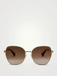 Signature C De Cartier Butterfly Sunglasses