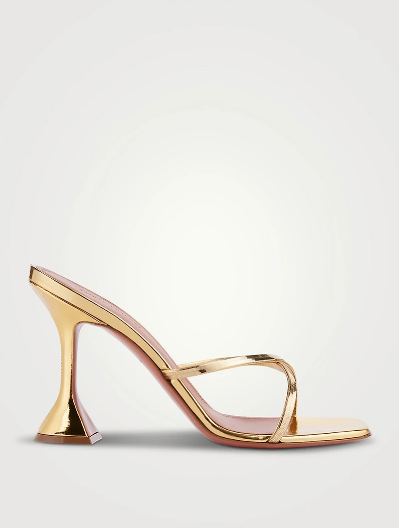 Henson Mirror Leather Mules