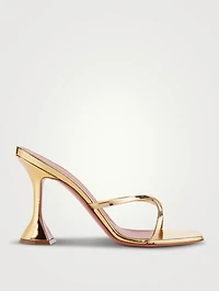 Henson Mirror Leather Mules