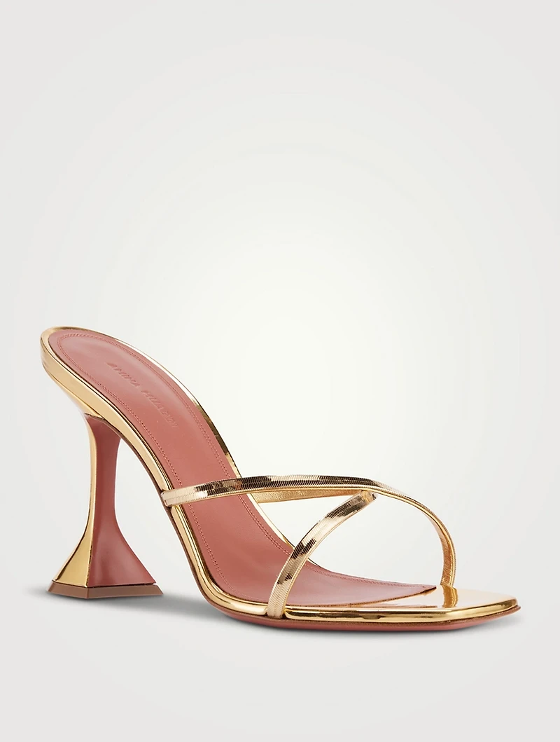 Henson Mirror Leather Mules
