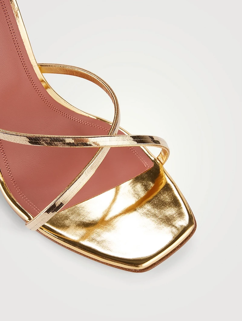 Henson Mirror Leather Mules