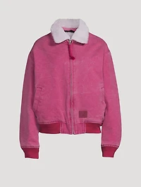 Canvas Bomber Jacket