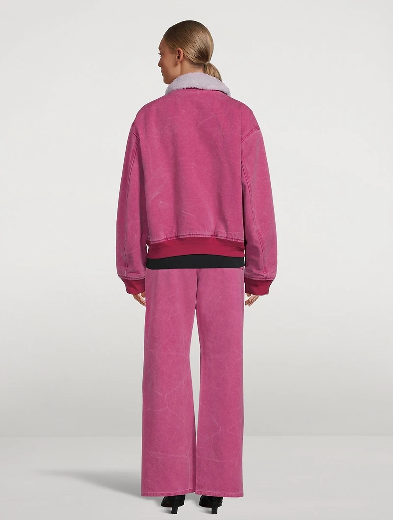 Canvas Bomber Jacket