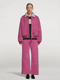 Canvas Bomber Jacket