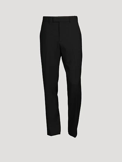 Stretch Wool Suit Pants