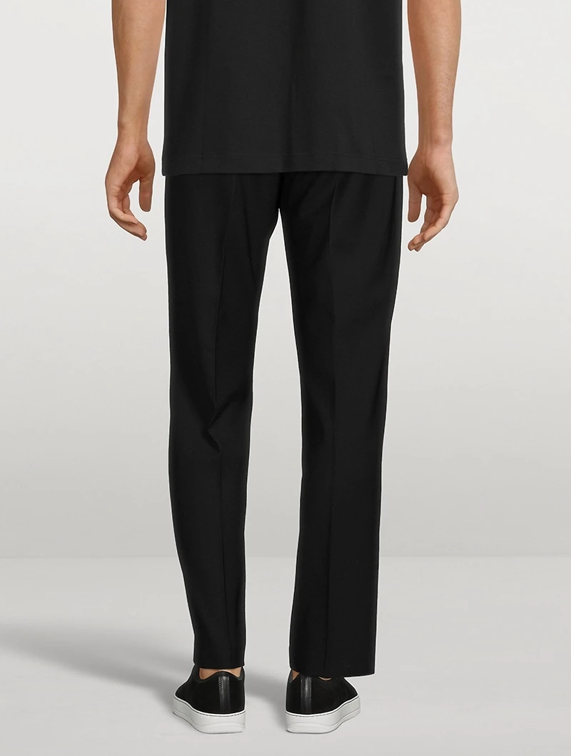 Stretch Wool Suit Pants