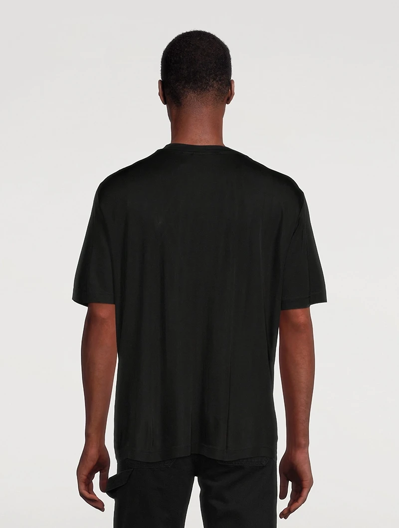 Mesh Logo T-Shirt