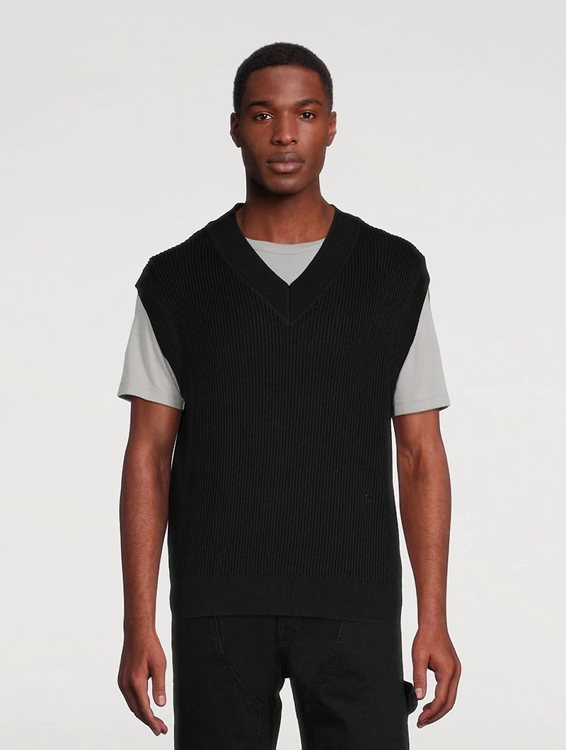 Mark Cotton Sweater Vest
