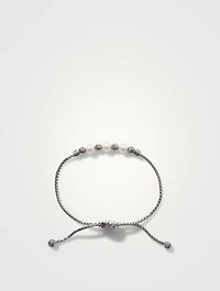 Freshwater Pearl Pull Through Station Bracelet