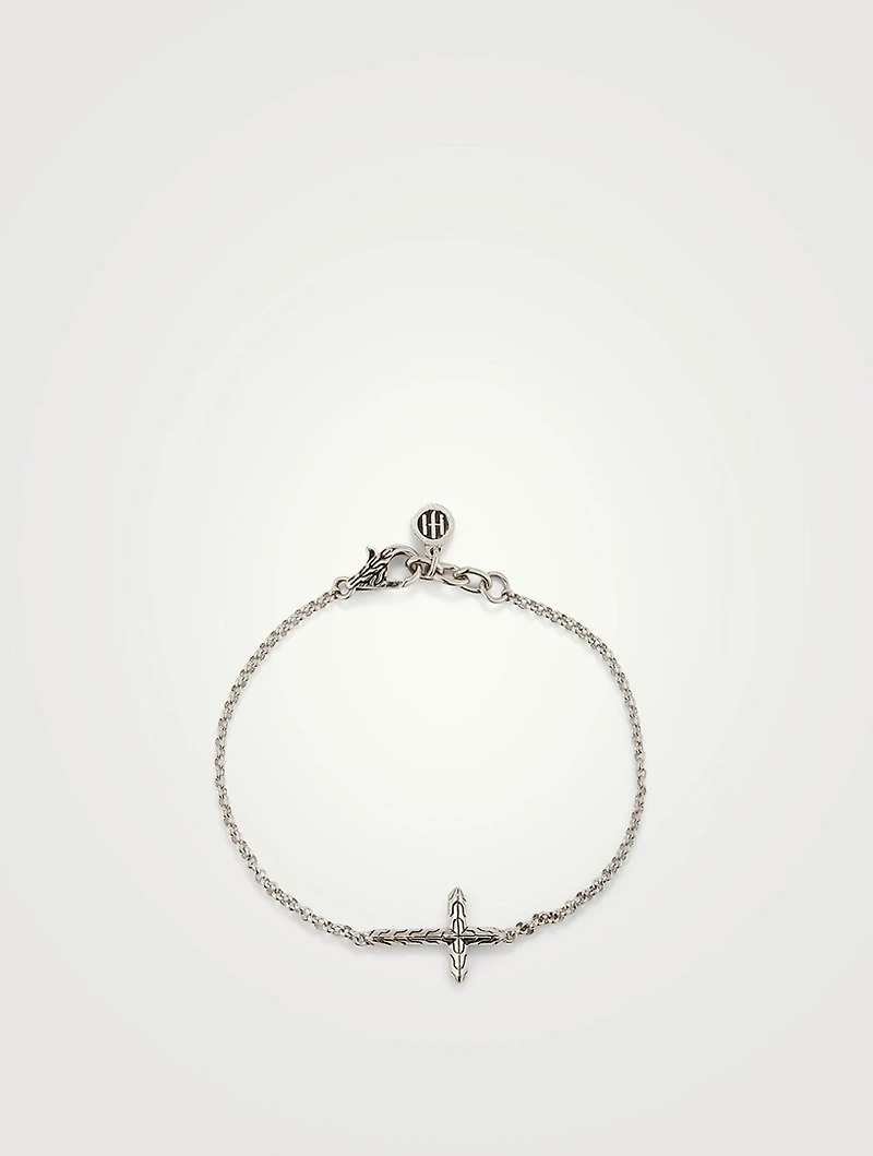 Classic Chain Cross Bracelet