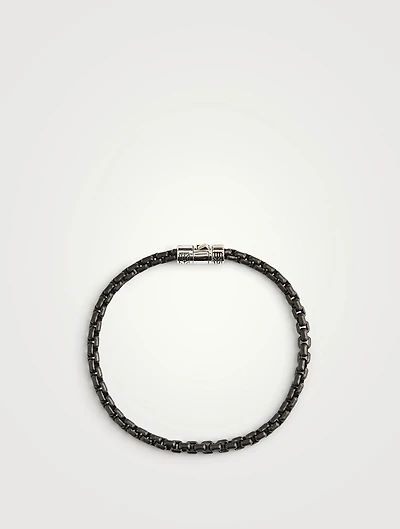 Silver Box Chain Bracelet