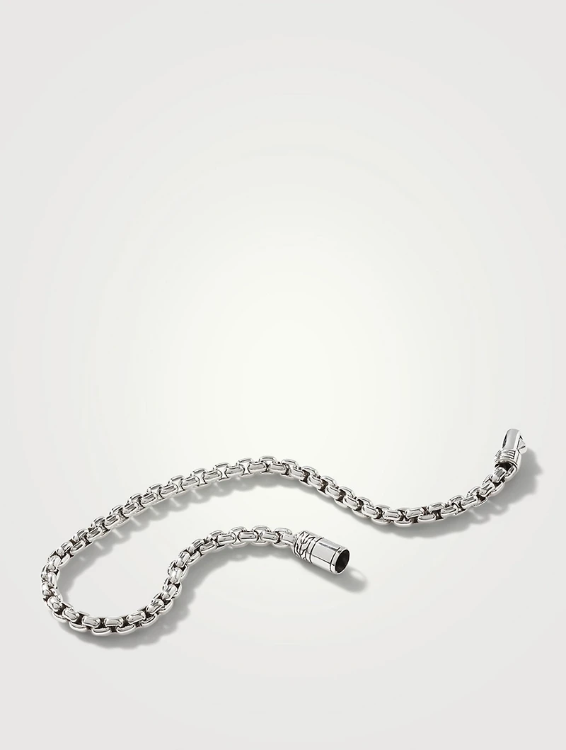 Silver Box Chain Bracelet
