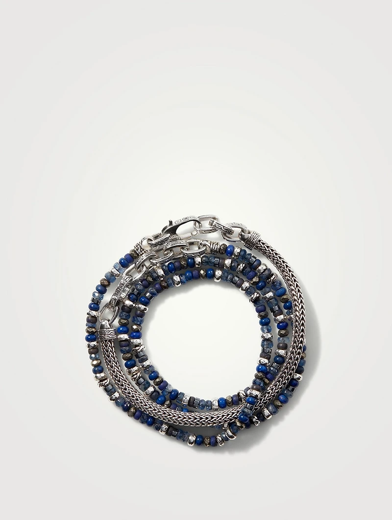 Beaded Hybrid Transformable Bracelet