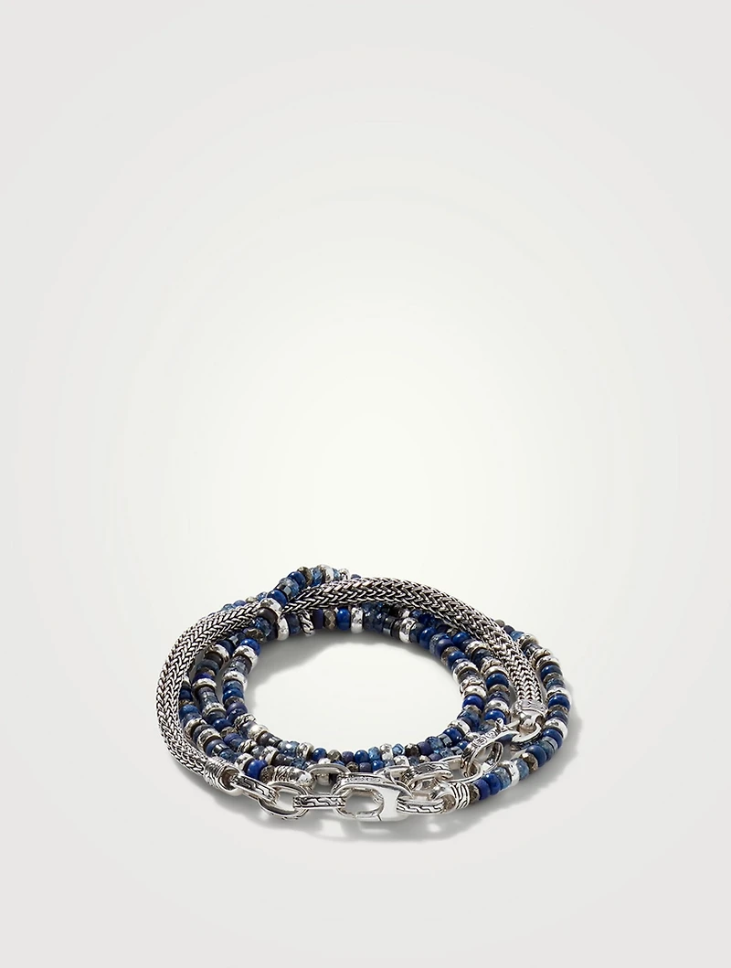 Beaded Hybrid Transformable Bracelet