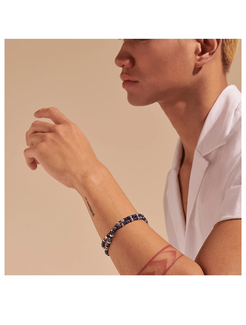 Beaded Hybrid Transformable Bracelet