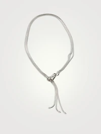 Bamboo Interlocking Pendant Necklace